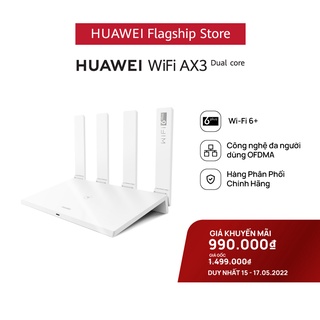 Bộ Định Tuyến HUAWEI Wifi AX3 (CPU 2 Nhân) | 3000 Mbps | WiFi 6+