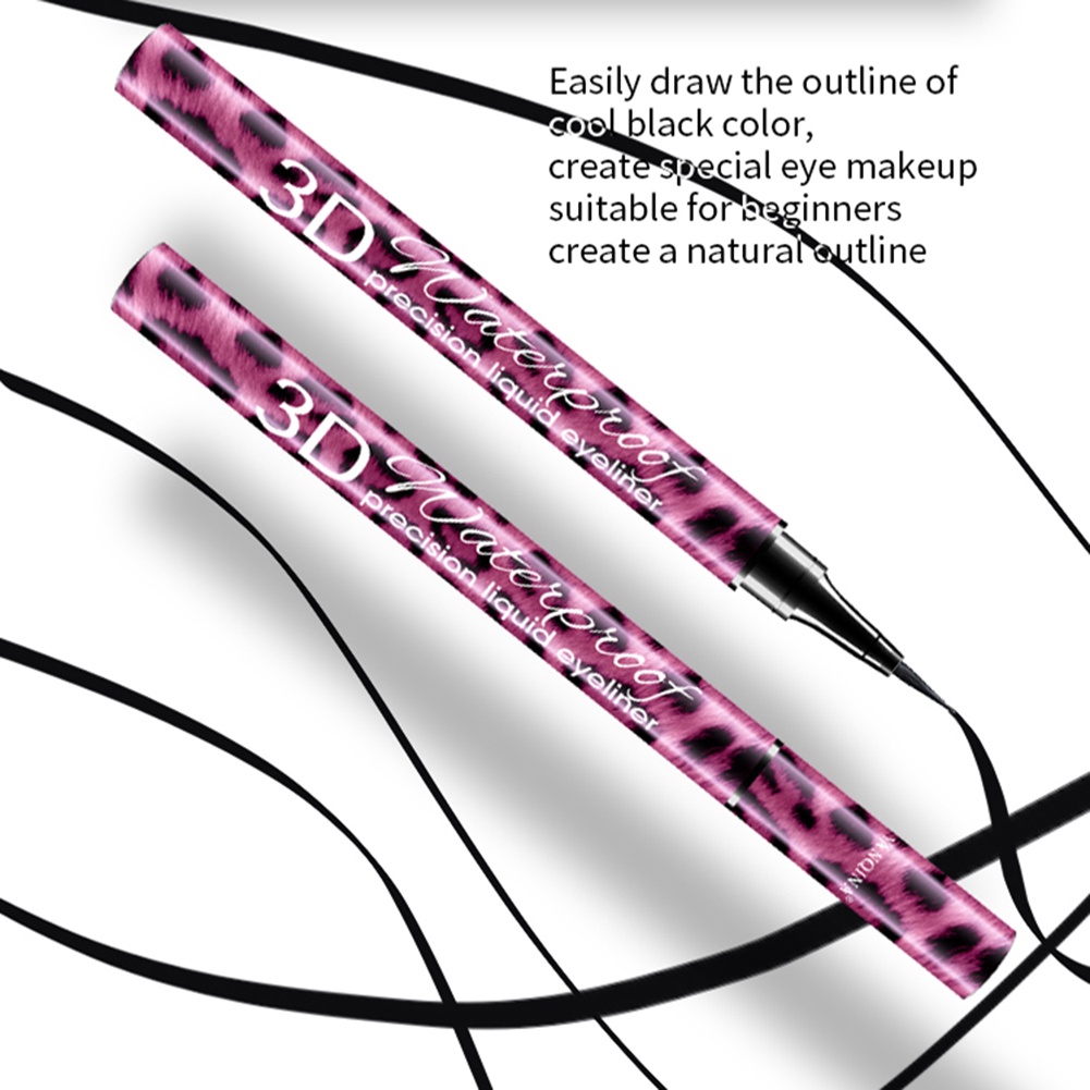 Bút kẻ mắt YANQINA dạng lỏng chống thấm nước nhanh khô không nhòe thiết kế vỏ họa tiết da báo
 | BigBuy360 - bigbuy360.vn