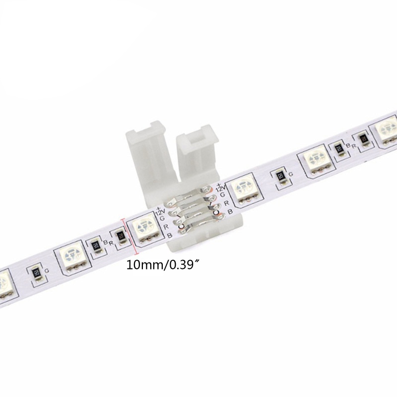 Set 40 Đầu Nối 4 Pin Chữ L Cho Dây Đèn LED 5050