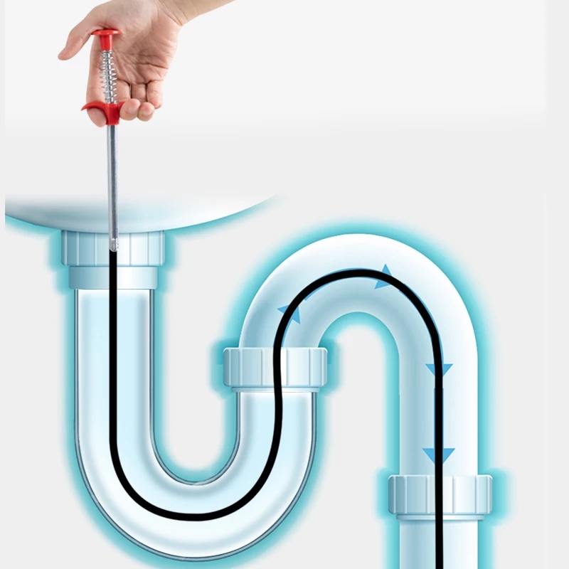 Que thông cống thoát nước bồn rửa chén 60/ 160cm