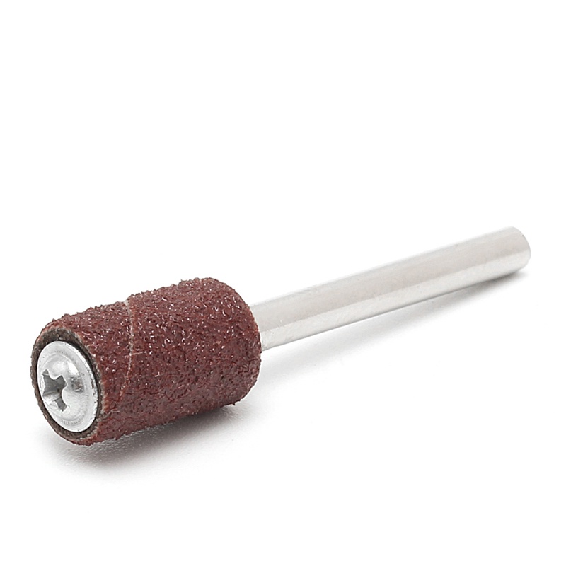 Bộ 10 Cái Giấy Nhám 6mm 120 Kích Thước 6mm# Ống Giấy Nhám + Mũi Khoan 3.17mm Bits