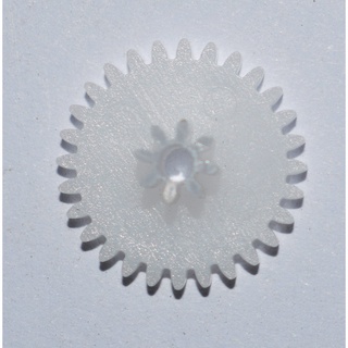 Bánh răng 2 tầng 28082b 28 răng và 8 răng lỗ trục lỏng 2mm