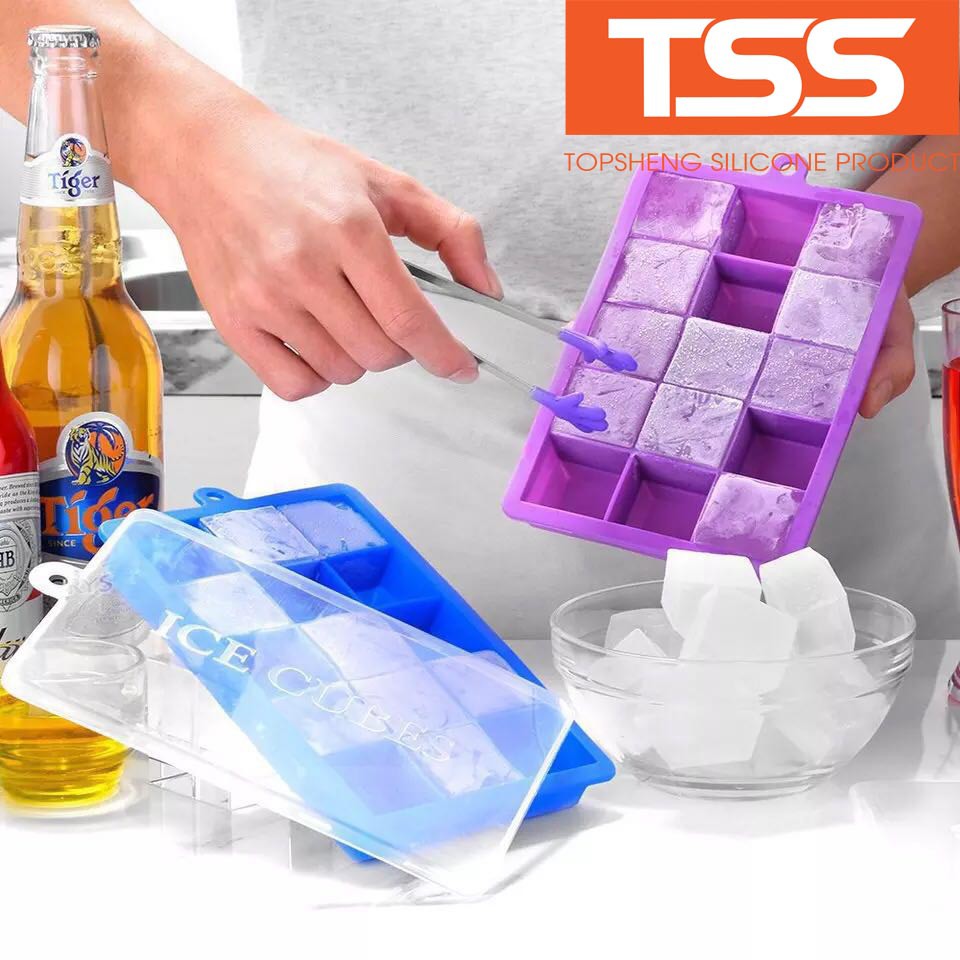 KHAY ĐÁ SILICONE 15 ô