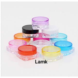 Hũ chiết mỹ phẩm 3gr-5gram nhựa trong suốt siêu đẹp