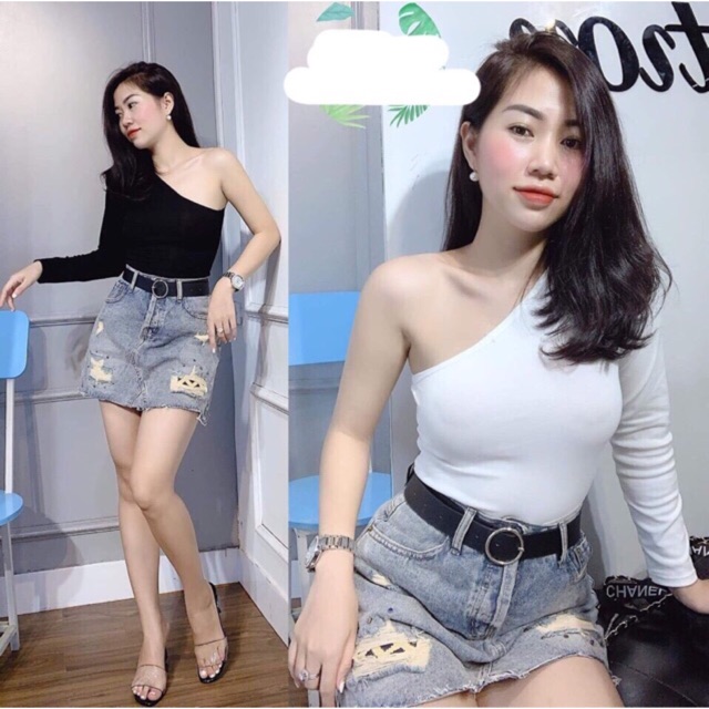 Áo lệch vai siêu chất | BigBuy360 - bigbuy360.vn