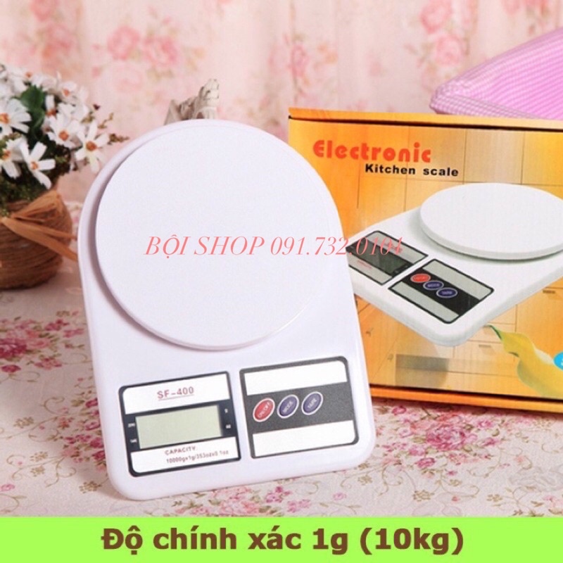 HCM-CÂN ĐIỆN TỬ CÂN TIỂU LY ĐỂ BÀN MINI SF-400 BỘI SHOP
