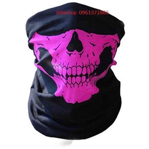 Khăn Đa Năng Co Giãn -khăn đa năng in hình xương màu tím mã sản phẩm RG6120