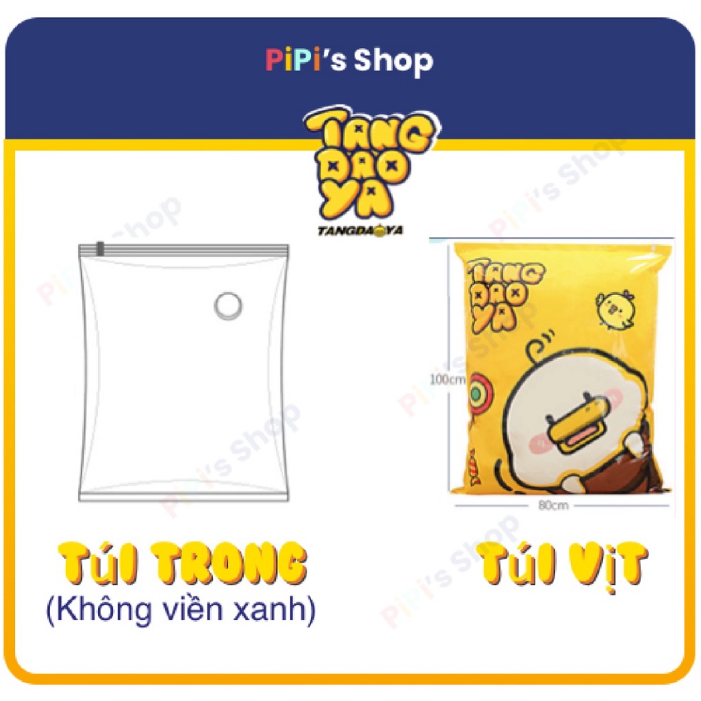 Túi hút chân không chính hãng TANGDAOYA chất PA/PE bảo quản quần áo chăn màn gối mền giày dép. deal Sock 2022