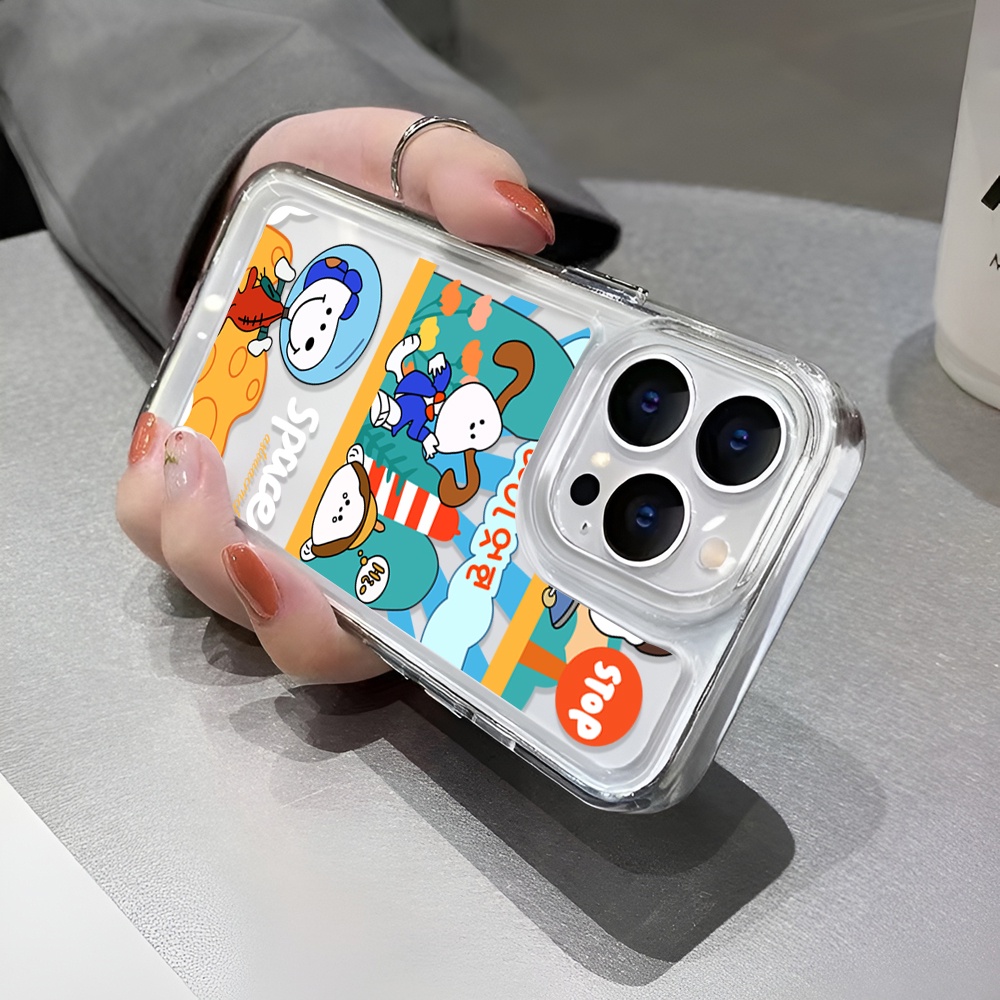 Ốp Điện Thoại Trong Suốt Hình Charlie Snoopy Cho iphone 14 Plus 11 13promax 12 7Plus X XS Max 7 8 SE 2020