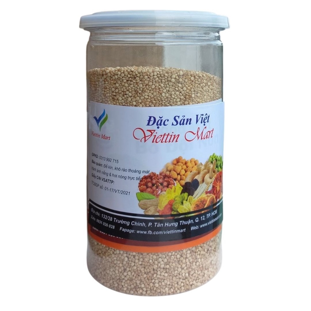 Hạt Diêm Mạch Hữu Cơ Viettin Mart 500g