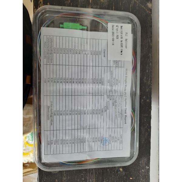 Bộ chia quang có connector 1:16