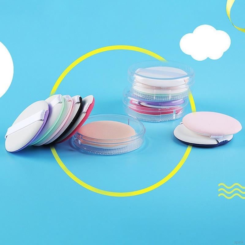 7 bông phấn trang điểm ướt và khô không có mũ