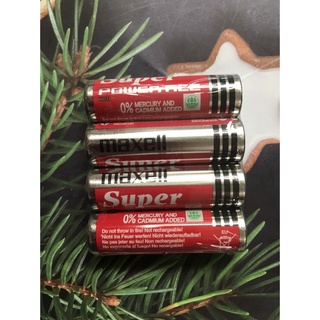 Vỉ Pin 2A AA Maxell Alkaline 1.5V sử dụng cho remote, chuột máy tính, đồ chơi