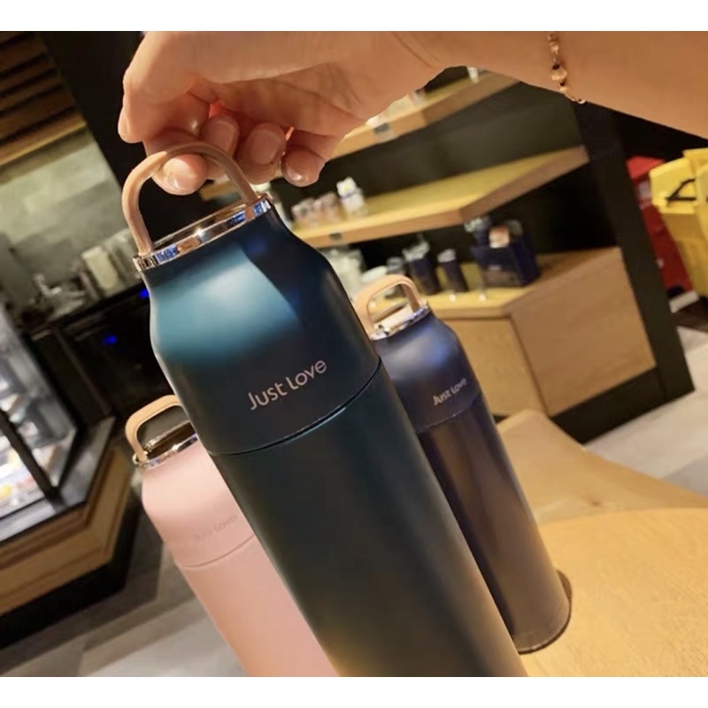 Bình giữ nhiệt  JUST LOVE 500ml Inox 304 giữ nhiệt nóng/lạnh