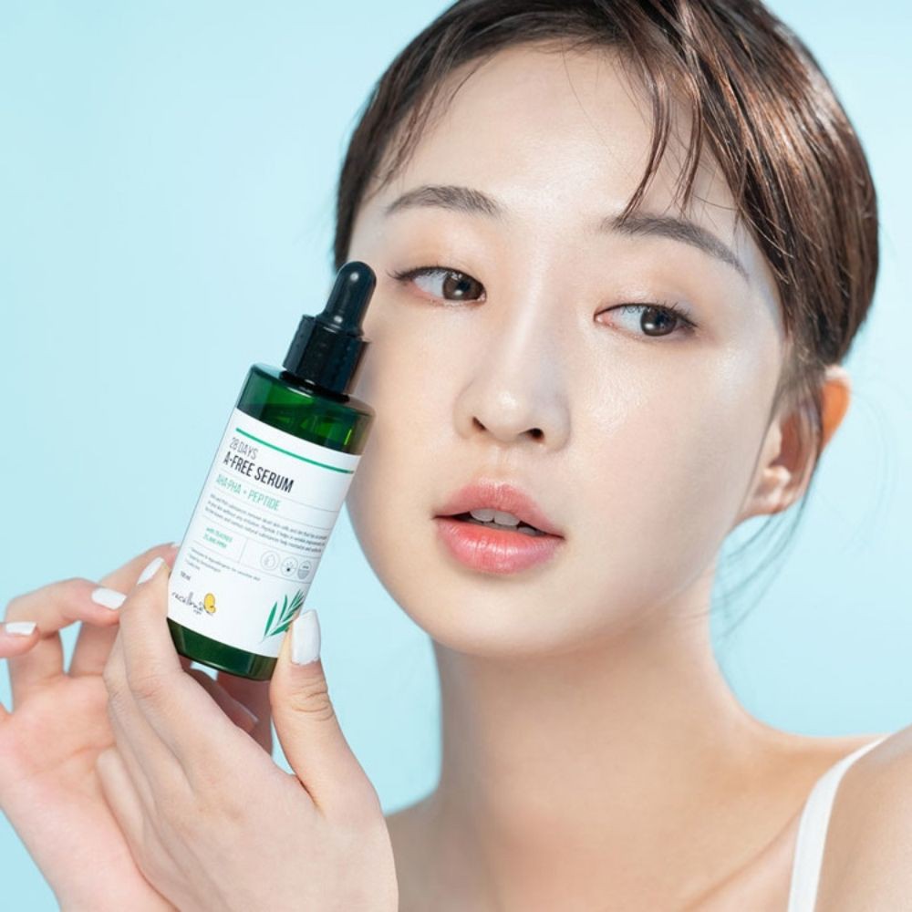 Tinh chất tràm trà 28 Days A-Free Serum Hàn Quốc giảm mụn, tăng độ đàn hồi cho da 100ml