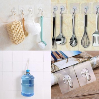 Móc Dán Tường Siêu Dính Trong Suốt