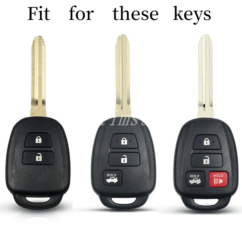 Vỏ Bảo Vệ Chìa Khóa Xe Hơi Toyota Corolla Camry 2014 2015 2016 2017 Toyota Prius RAV4 Camry Corolla 2014 2015 2016 2017