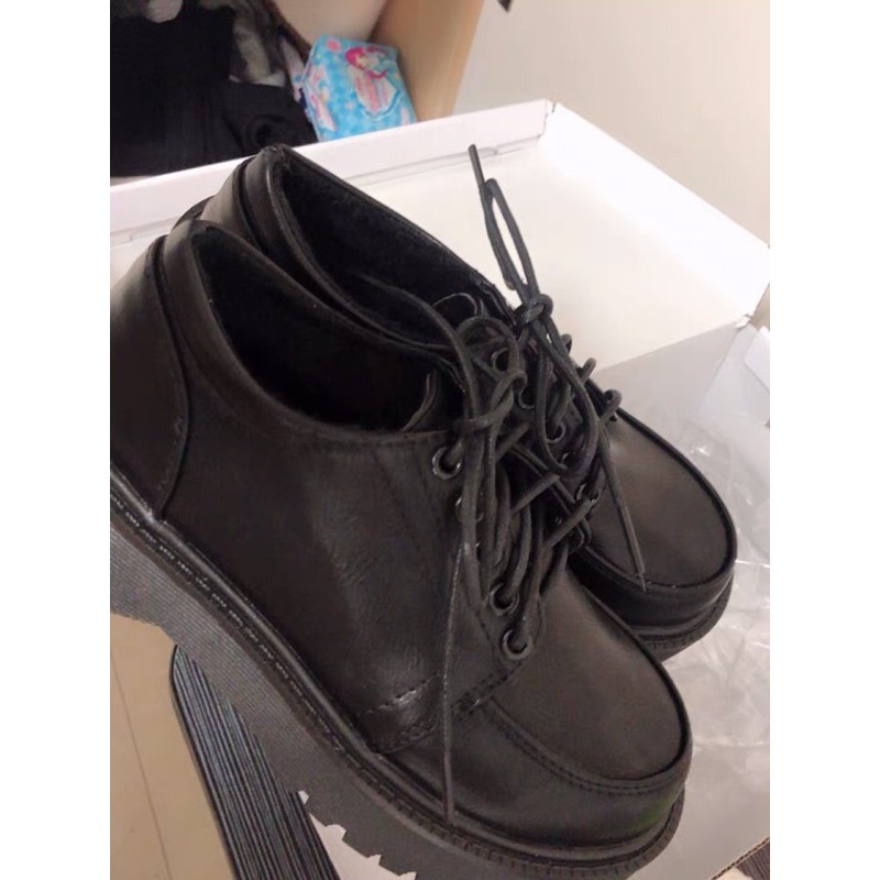 giày Ullzang mũi tròn( kèm ảnh thật) | BigBuy360 - bigbuy360.vn