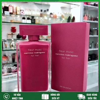 [HÀNG HOT] Nước hoa nữ Narciso Rodriguez For Her Fleur Musc EDP 100ml Mỹ (Hồng đậm)