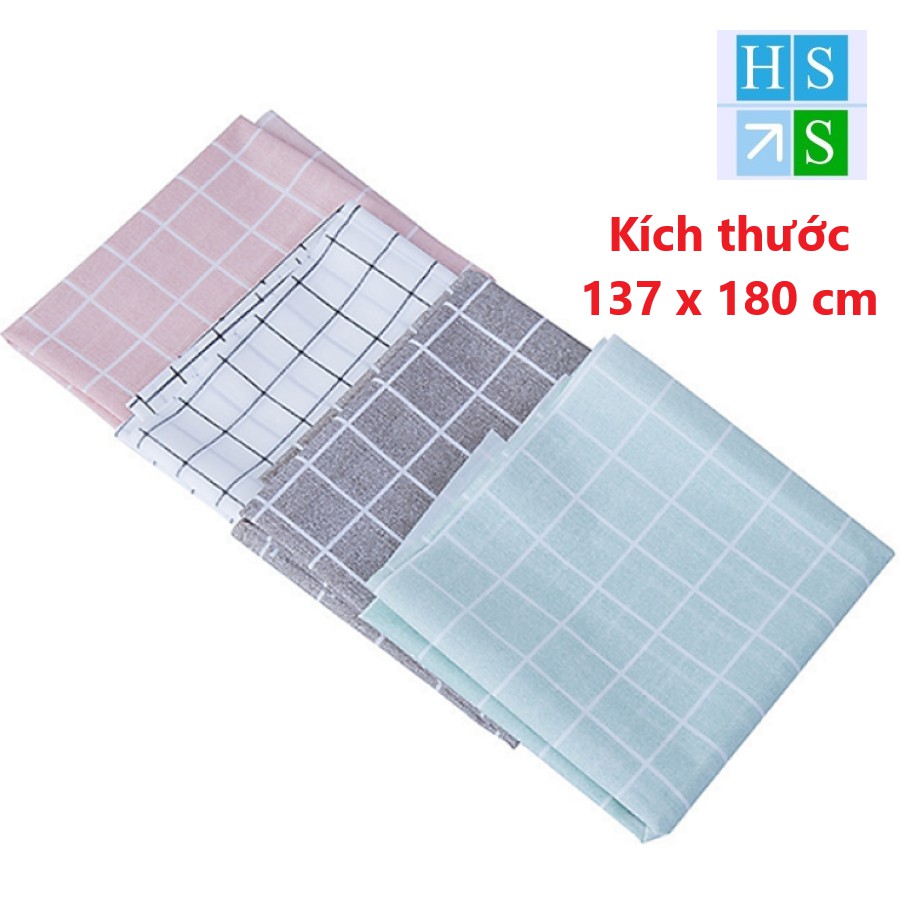 (KT : 137 x 180cm) Khăn trải bàn chống thấm nước nhựa mềm PVC , dễ lau sạch , không bám bẩn , lịch sự trang nhã