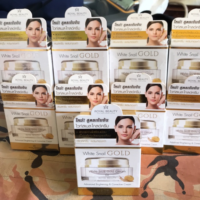 Kem Ốc Sên Snail Gold Hoàng Gia Thái Lan.