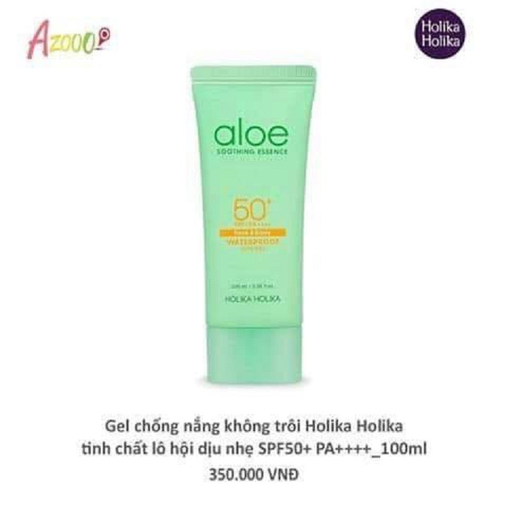 Kem chống nắng Holika ALOE