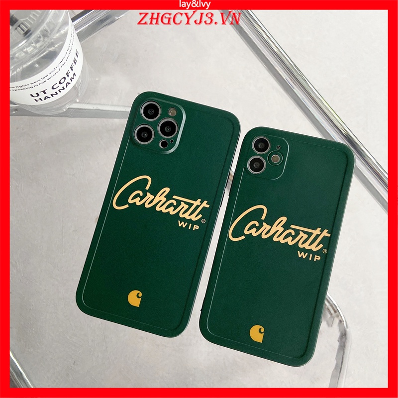 CARHARTT Ốp Điện Thoại Silicon IMD Mềm Họa Tiết Hoạt Hình Dễ Thương Cho IPhone 7/8 Plus XS XR XSmax 11/12/13 Pro Max