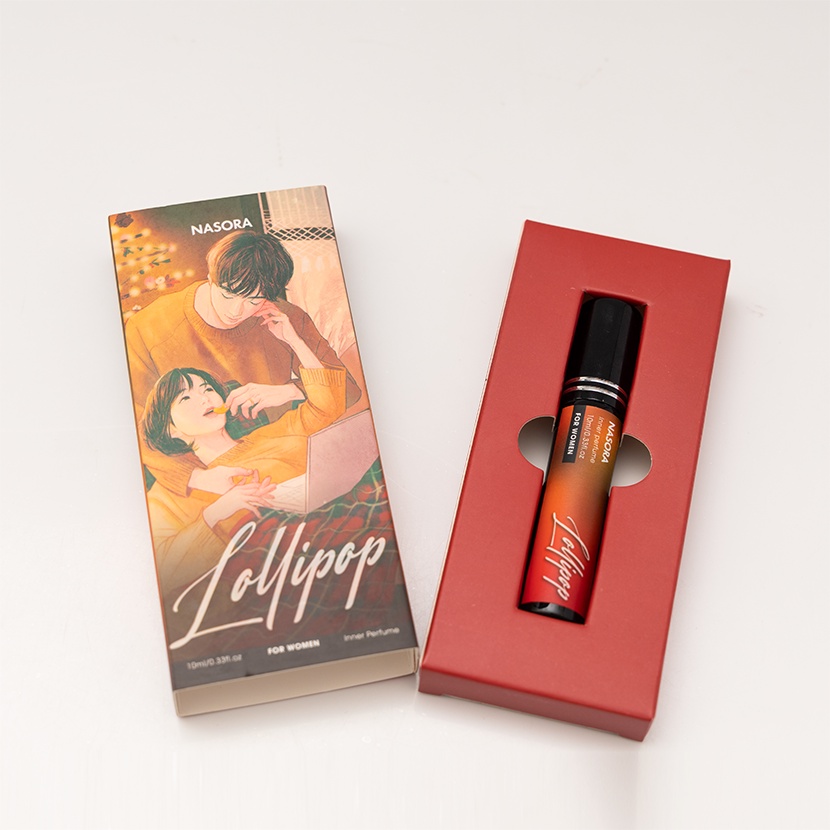 Nước hoa vùng kín nữ NASORA The Lolipop thơm lâu, mùi hương ngọt ngào quyến rũ chai 10ml