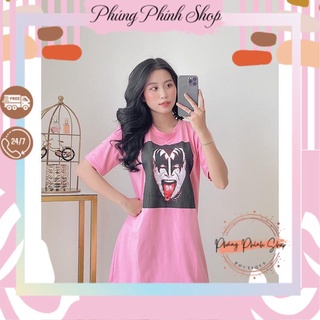 Đầm thun suông nữ sang chảnh nữ tính