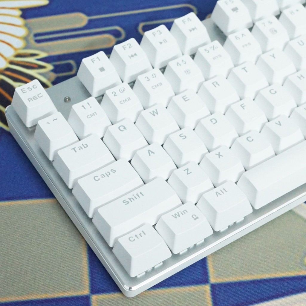 BÀN PHÍM CƠ METOO ZERO TKL TRẮNG LED RAINBOW | BigBuy360 - bigbuy360.vn