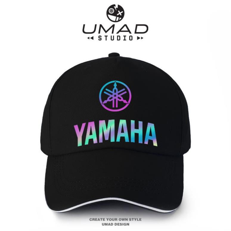 -  Nón Kết UMAD Phong Cách Biker Racing in YAMAHA Phản Quang 7 Màu  -  shop uy tín