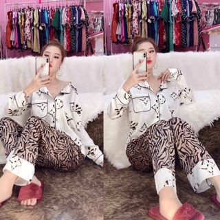 Bộ pijama lụa