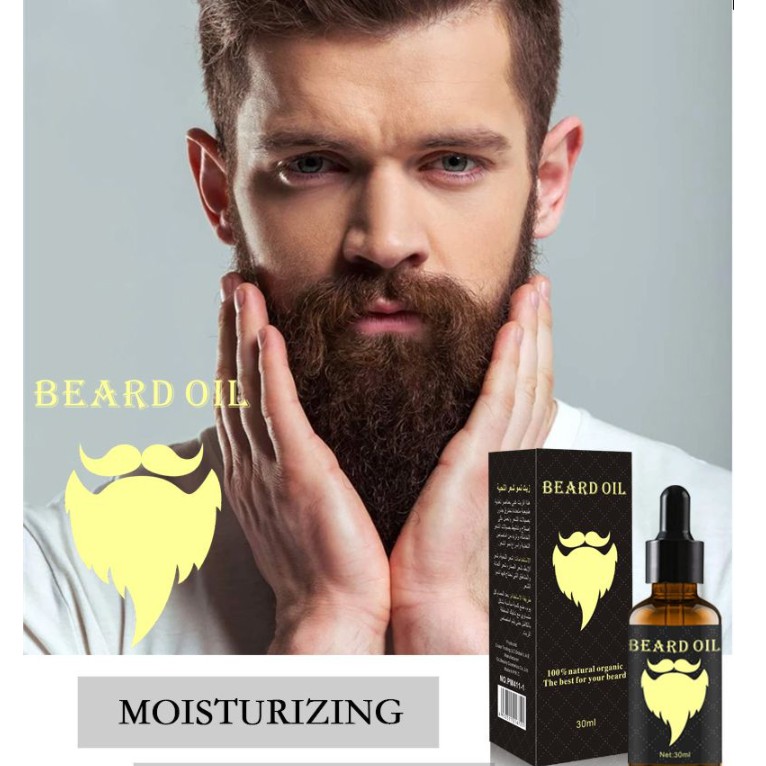 Tinh dầu kích thích mọc râu Beard Oil 30ml | BigBuy360 - bigbuy360.vn