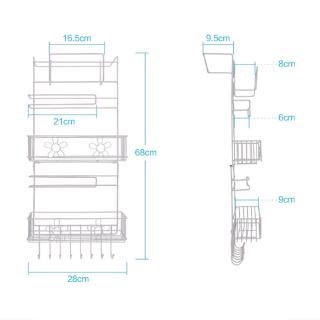 Kệ để đồ dùng hút tủ lạnh tiện dụng