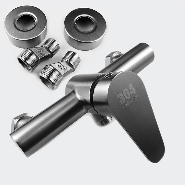 Van Vòi Nước Nóng Lạnh Bằng Thép Không Gỉ 304 Cho Nhà Tắm