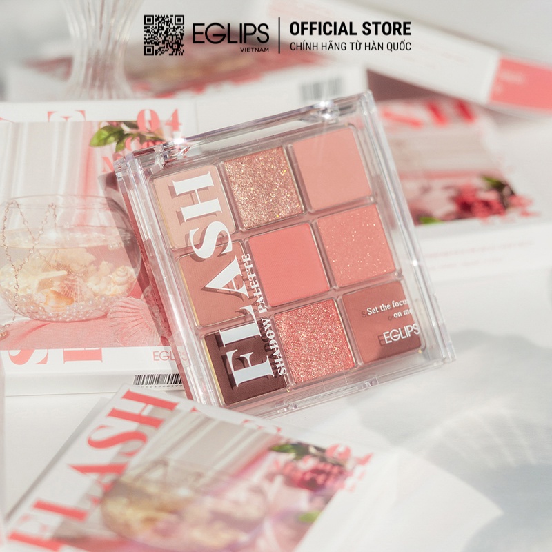 Bảng phấn mắt Eglips Flash Shadow Palette version 2 8.1g