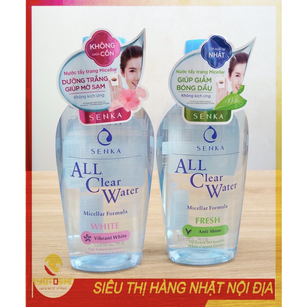 Tẩy trang Micellar Senka