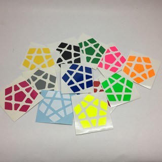 Phụ Kiện Rubik - Sticker Megaminx - 0789