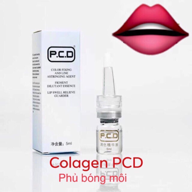 PHỦ BÓNG MÔI COLAGEN PCD (CHÍNH HÃNG )