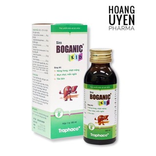 Siro mát gan thanh nhiệt Boganic Kid