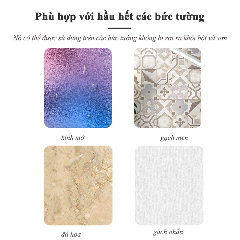 Đa dụnggiá để đồ phòng tắm（Chống nước và chống rơi）giá gia vị nhà bếp，giá đựng mỹ phẩm