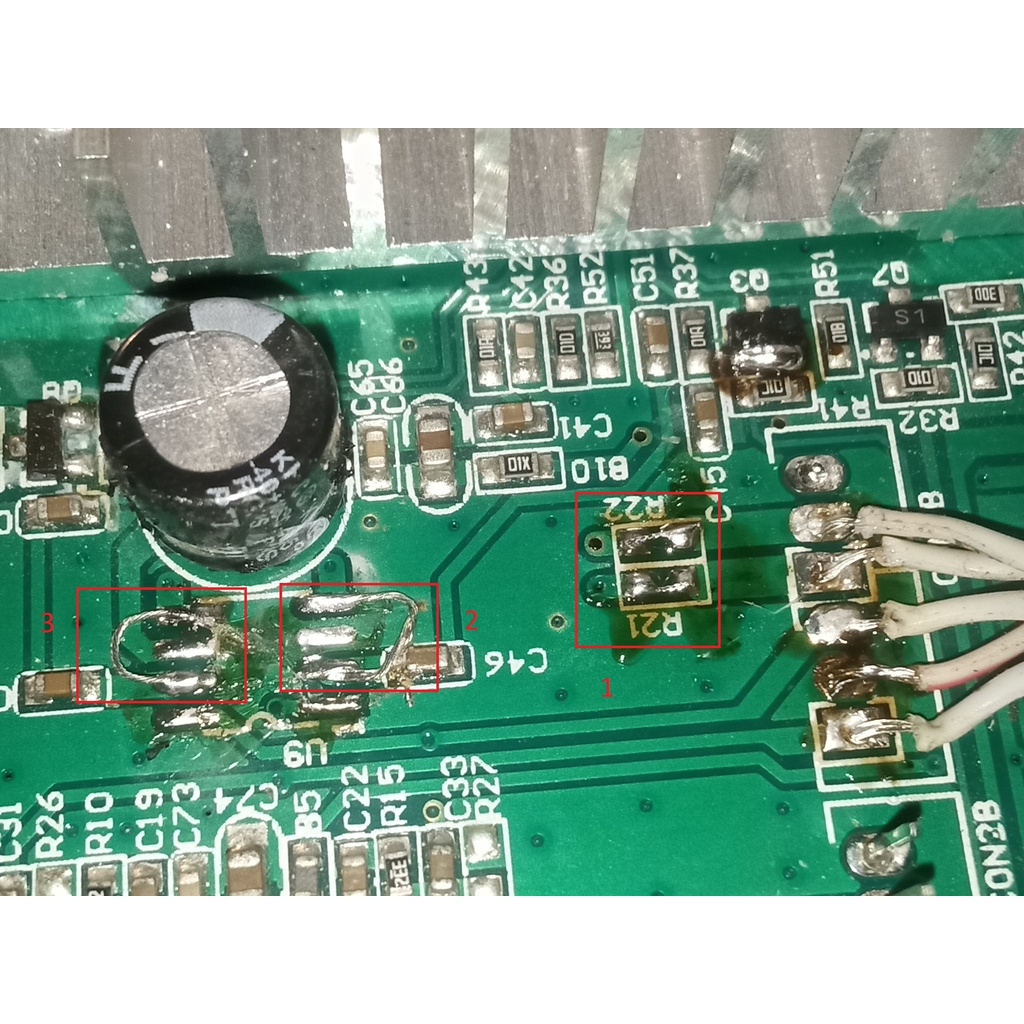 Mạch bluetooth tháo loa 2.0 công suất 30w x2