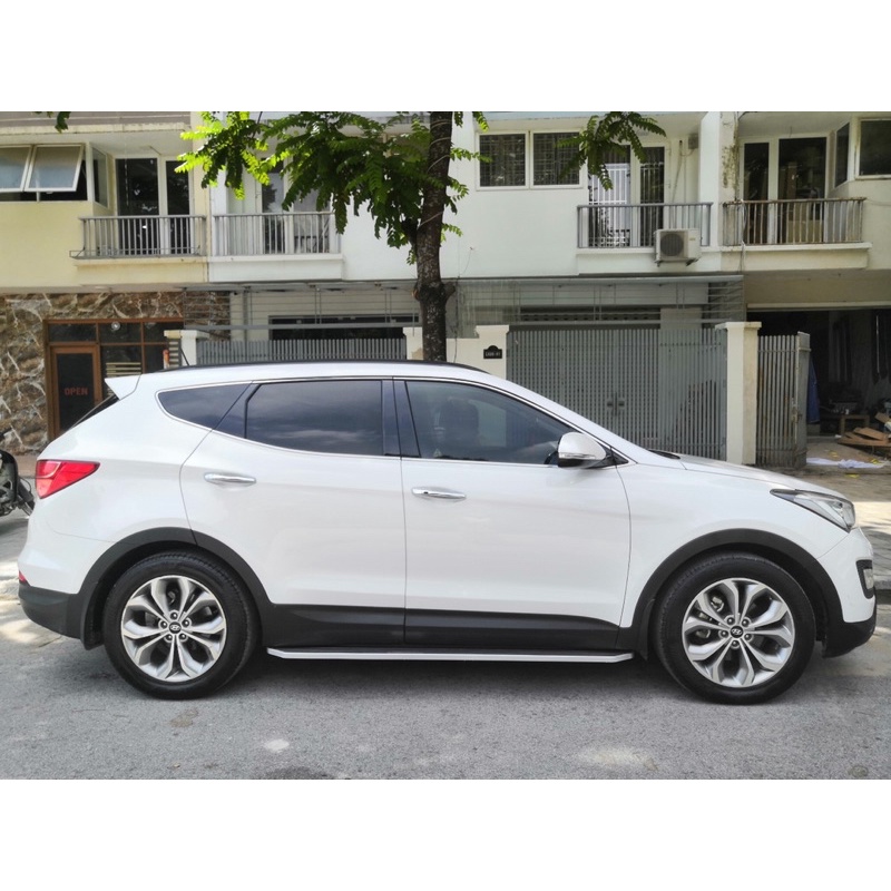 Bậc lên xuống, bệ bước chân cho Huyndai  Santafe 2013 - 2018
