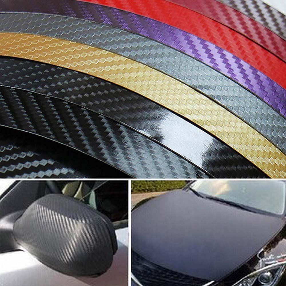 Cuộn Phim Dán Sợi Carbon 3D Nhiều Màu Trang Trí Xe Hơi