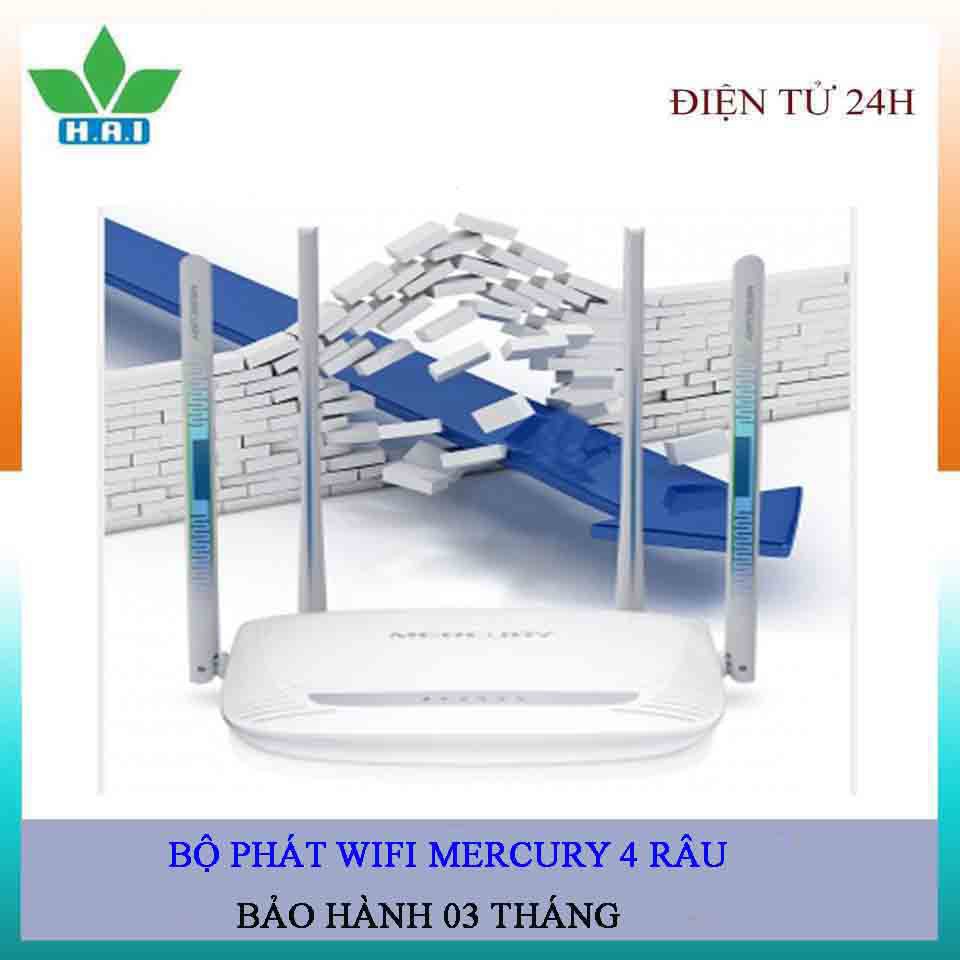 Bộ phát Wifi Mercury MW325R 4 Anten tốc độ 300M