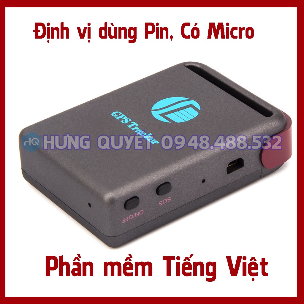 Định vị GPS dùng PIN giấu kín theo dõi trẻ em, theo dõi người già, xe cộ, theo dõi trẻ em  - Phần mềm Tiếng Việt 2020