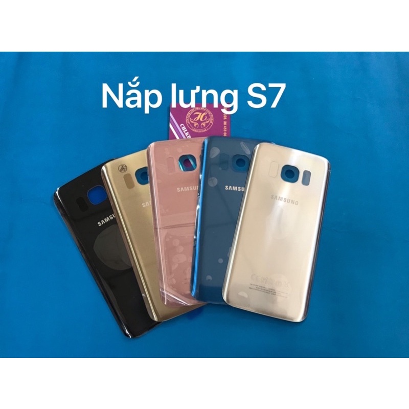 nắp lưng sau samsung S7 zin