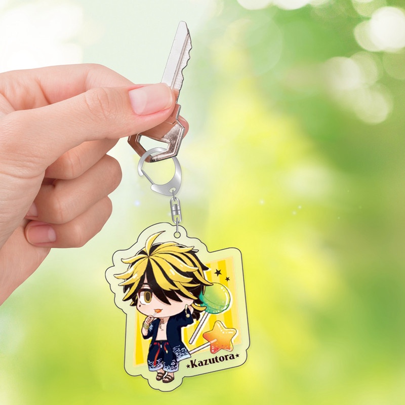 flowersqueen Móc Khóa Mô Hình Nhân Vật Manjiro Ken Takemichi Hinata Atsushi Chibi
