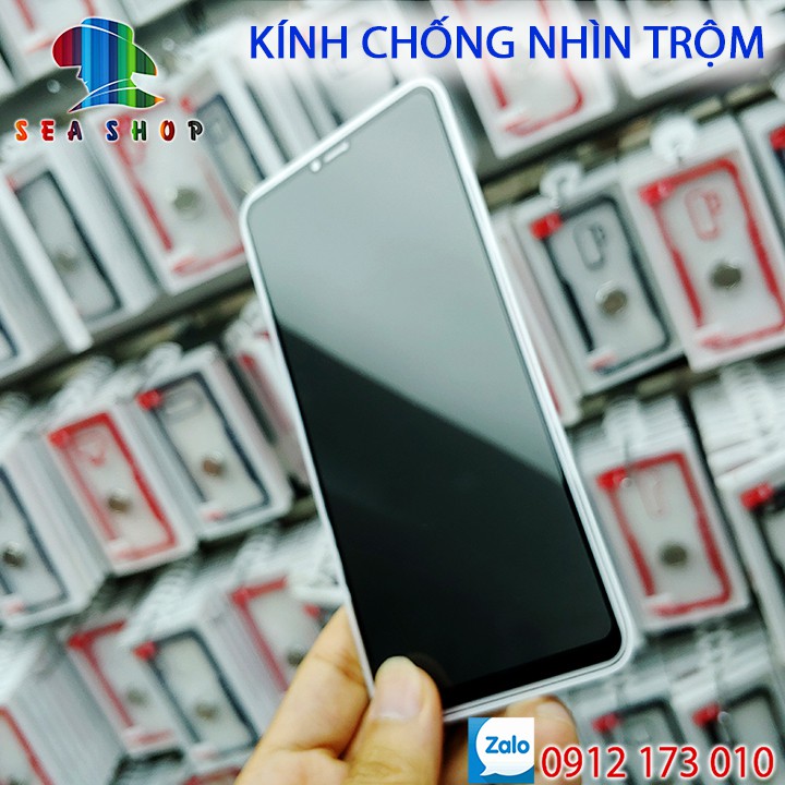 [BỘ SƯU TẬP] Kính cường lực Vivo Y85, Y81S - Full màn hình - Kính chống vân tay - Chống nhìn trộm