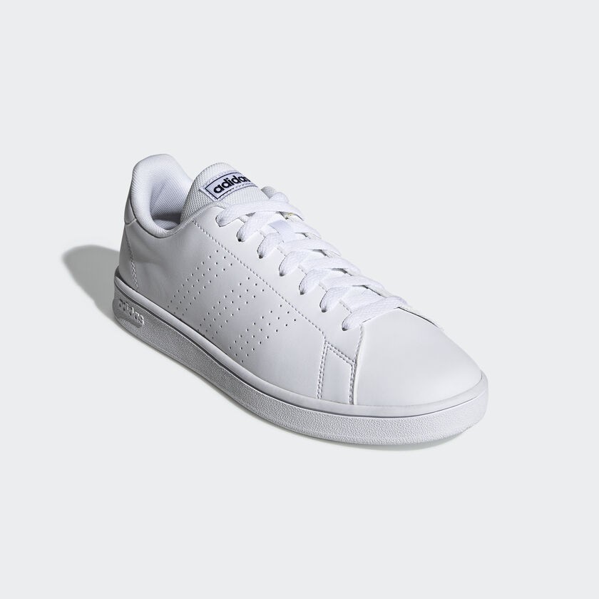 Giày Thể Thao Nam Nữ Adidas Advantage Base Trắng Xanh Navy - EE7691 - Hàng Chính Hãng
